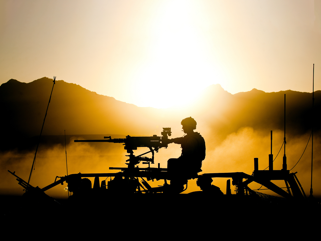 40 Commando Royal Marine Jackal Silhouette September 2010