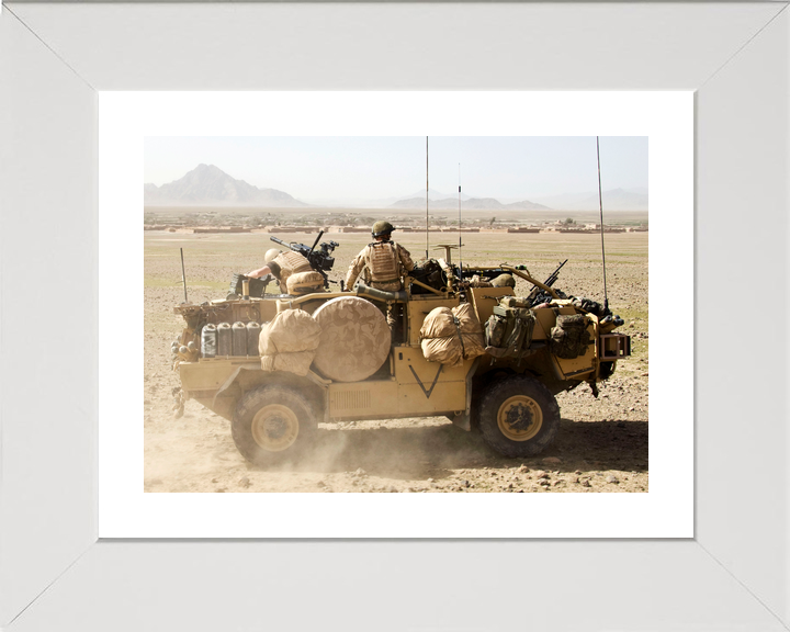 3 Commando Brigade Royal Marines Jackal Dust February 2009