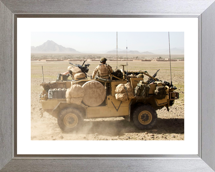 3 Commando Brigade Royal Marines Jackal Dust February 2009