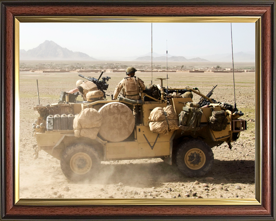 3 Commando Brigade Royal Marines Jackal Dust February 2009