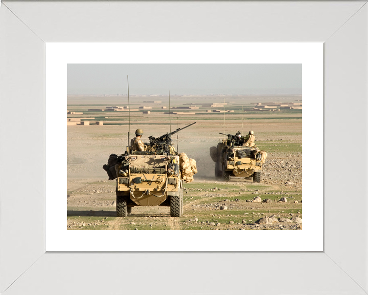 3 Commando Brigade Royal Marines Two Jackals February 2009