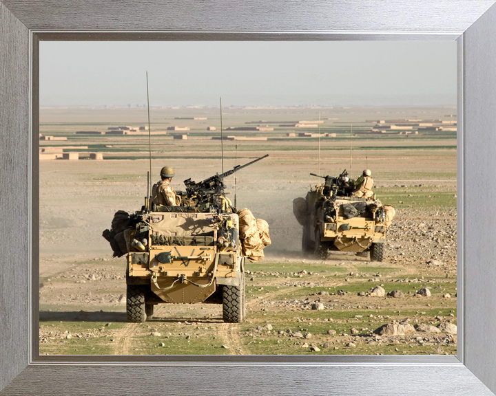 3 Commando Brigade Royal Marines Two Jackals February 2009