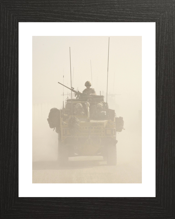 3 Commando Brigade Royal Marines Jackal Sandstorm February 2009