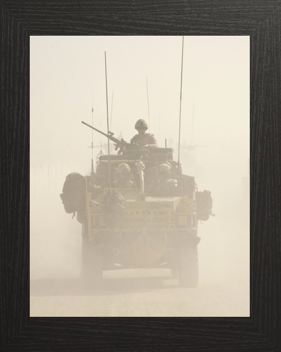 3 Commando Brigade Royal Marines Jackal Sandstorm February 2009