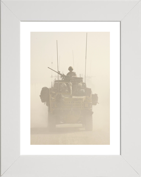 3 Commando Brigade Royal Marines Jackal Sandstorm February 2009