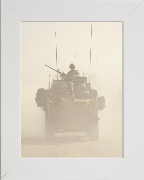 3 Commando Brigade Royal Marines Jackal Sandstorm February 2009
