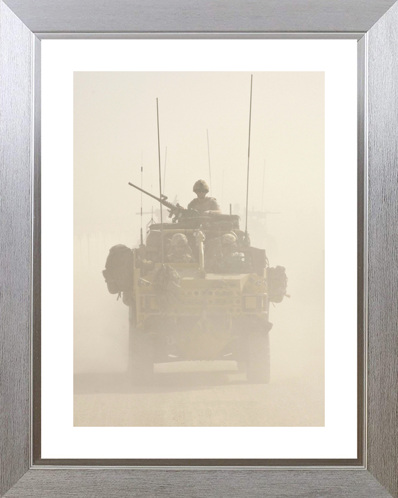 3 Commando Brigade Royal Marines Jackal Sandstorm February 2009