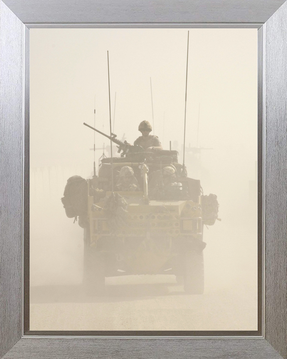 3 Commando Brigade Royal Marines Jackal Sandstorm February 2009
