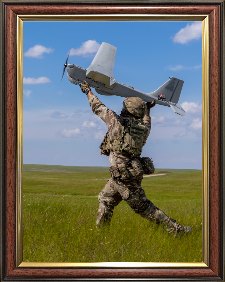British Army Soldier Launches Puma Drone July 2026