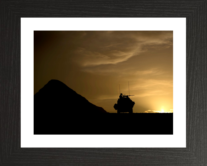 3 Commando Brigade Royal Marines Jackal Silhouette February 2009