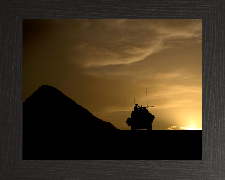 3 Commando Brigade Royal Marines Jackal Silhouette February 2009