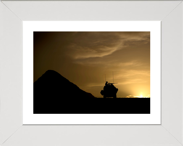 3 Commando Brigade Royal Marines Jackal Silhouette February 2009