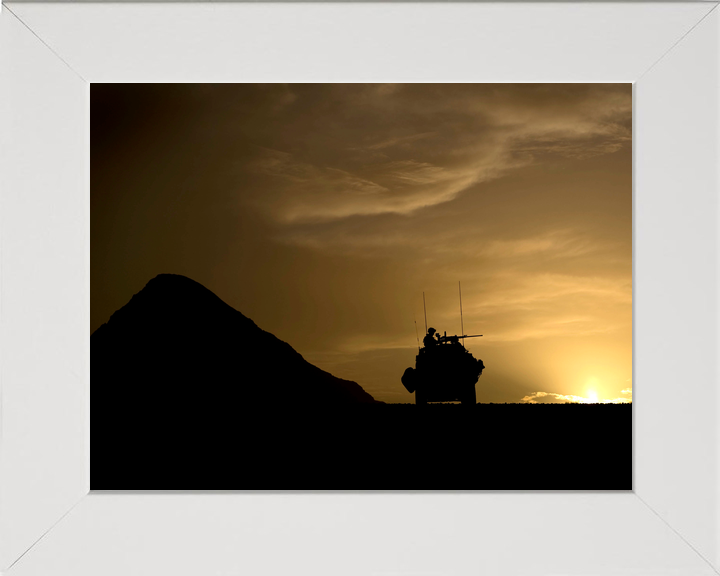 3 Commando Brigade Royal Marines Jackal Silhouette February 2009