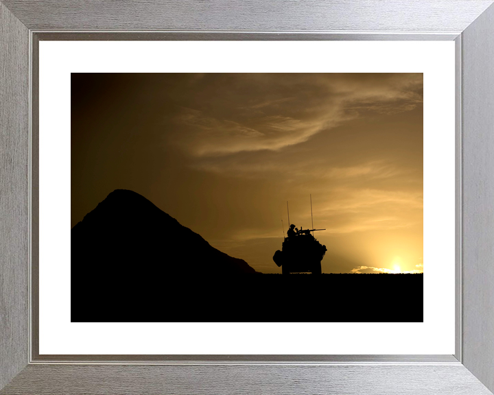3 Commando Brigade Royal Marines Jackal Silhouette February 2009