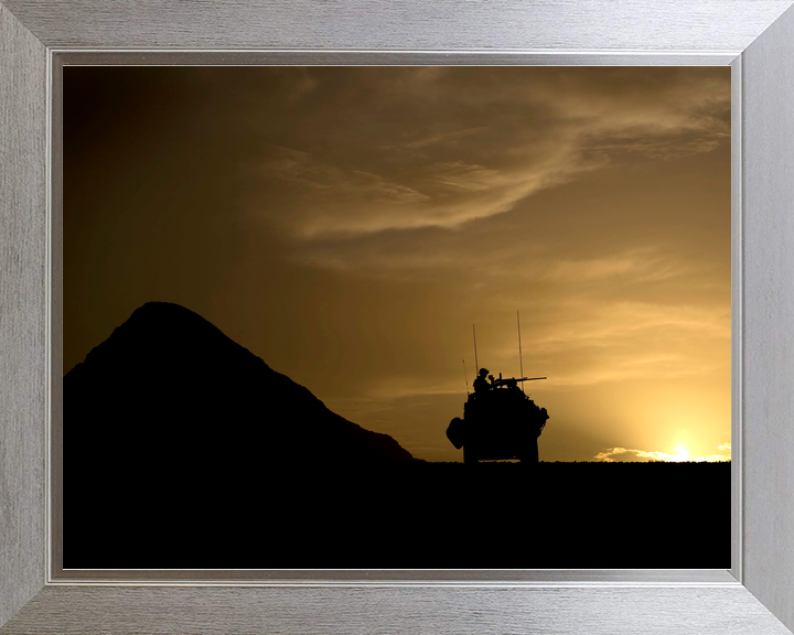 3 Commando Brigade Royal Marines Jackal Silhouette February 2009