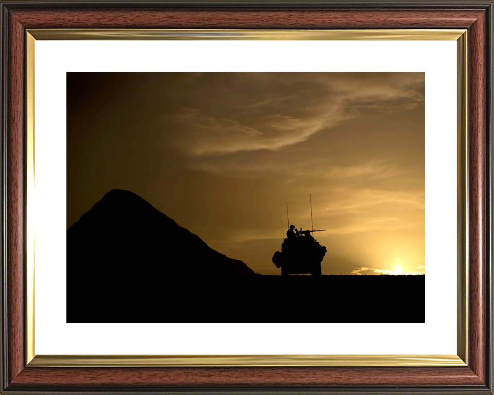 3 Commando Brigade Royal Marines Jackal Silhouette February 2009