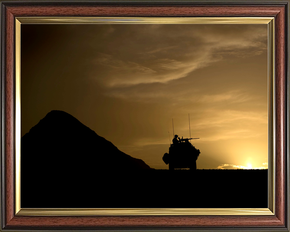 3 Commando Brigade Royal Marines Jackal Silhouette February 2009