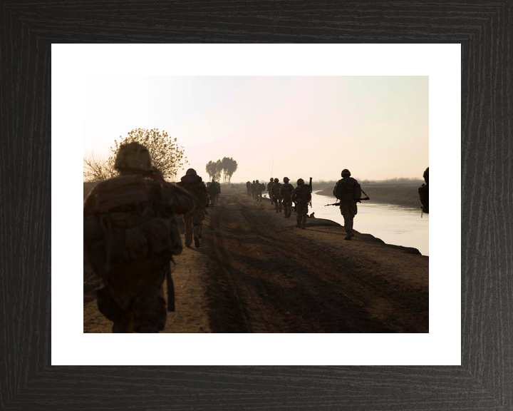 42 Commando Royal Marines Canal Patrol Sond Chara December 2008