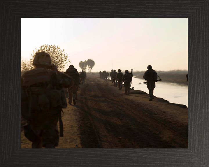 42 Commando Royal Marines Canal Patrol Sond Chara December 2008