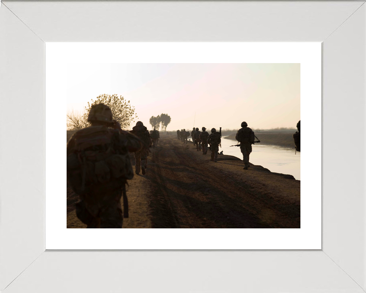 42 Commando Royal Marines Canal Patrol Sond Chara December 2008