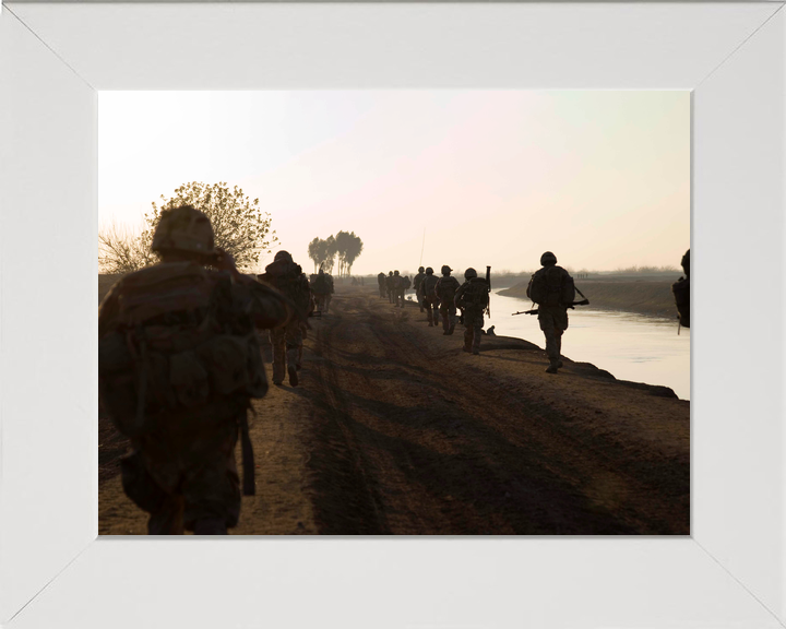 42 Commando Royal Marines Canal Patrol Sond Chara December 2008
