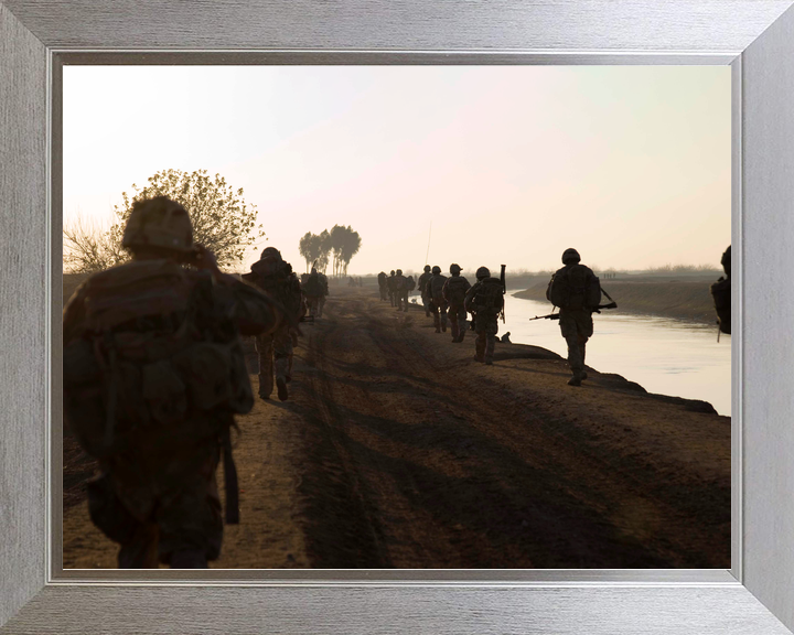 42 Commando Royal Marines Canal Patrol Sond Chara December 2008