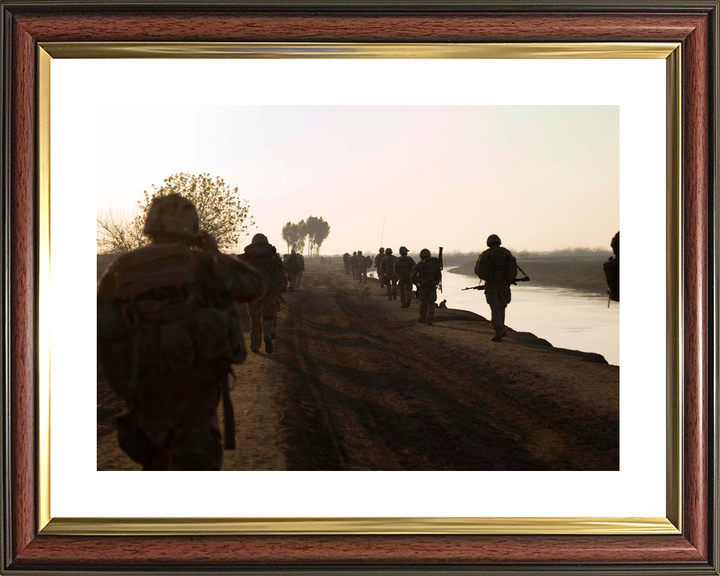 42 Commando Royal Marines Canal Patrol Sond Chara December 2008