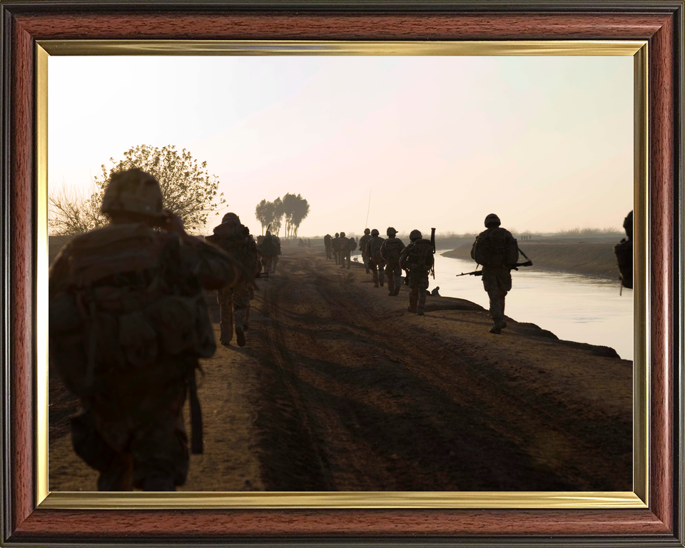 42 Commando Royal Marines Canal Patrol Sond Chara December 2008