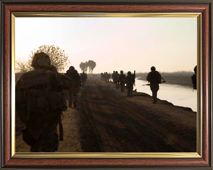 42 Commando Royal Marines Canal Patrol Sond Chara December 2008