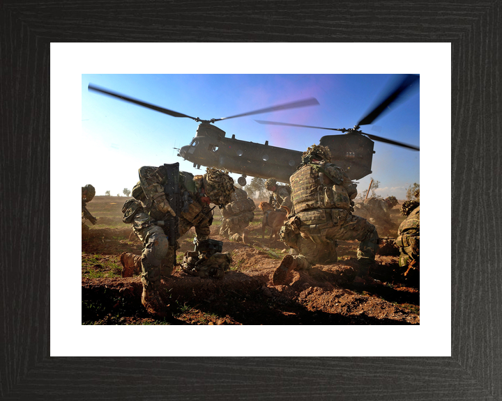 40 Commando Royal Marines Chinook Op Daas 7 December 2012