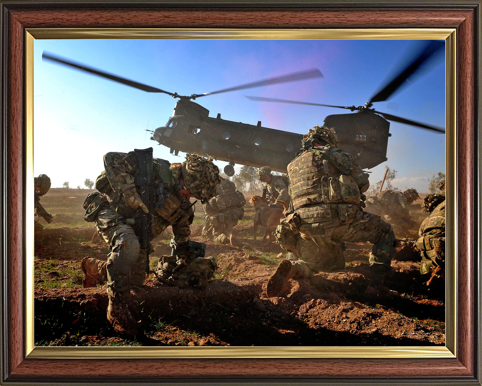 40 Commando Royal Marines Chinook Op Daas 7 December 2012
