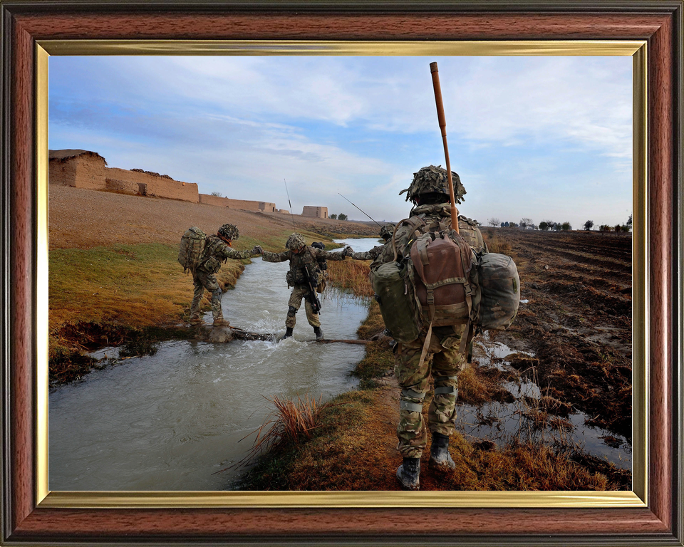 40 Commando Royal Marines Ditch Crossing December 2012