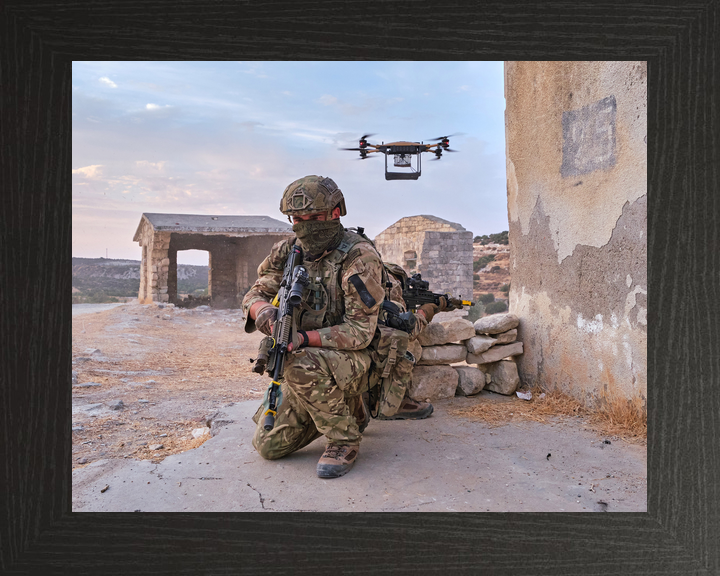 40 Commando Royal Marine and Drone Cyprus October 2020