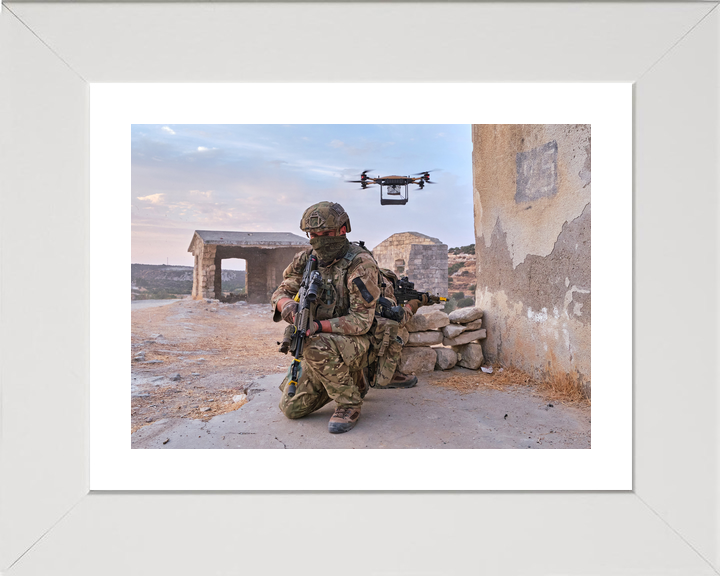 40 Commando Royal Marine and Drone Cyprus October 2020