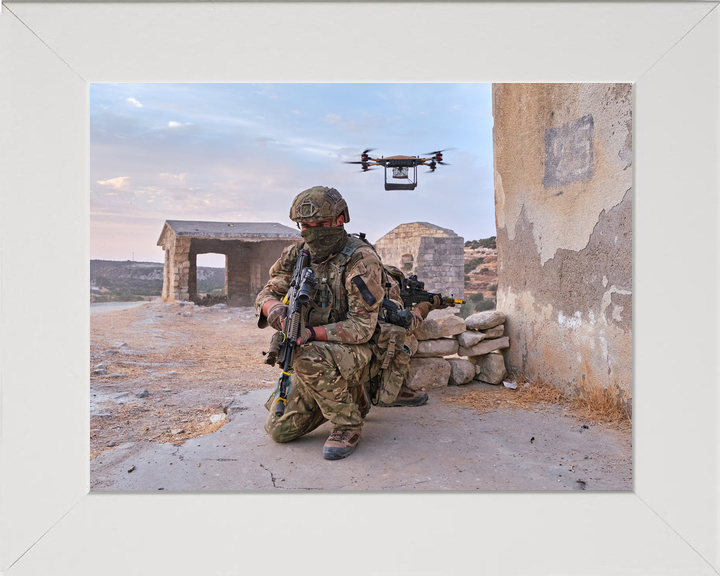 40 Commando Royal Marine and Drone Cyprus October 2020