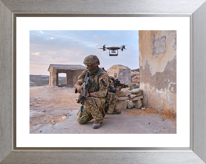 40 Commando Royal Marine and Drone Cyprus October 2020