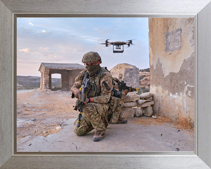 40 Commando Royal Marine and Drone Cyprus October 2020