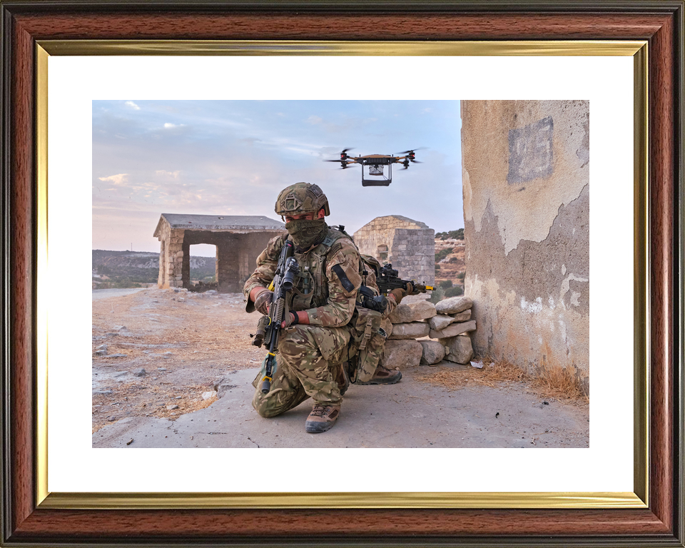 40 Commando Royal Marine and Drone Cyprus October 2020