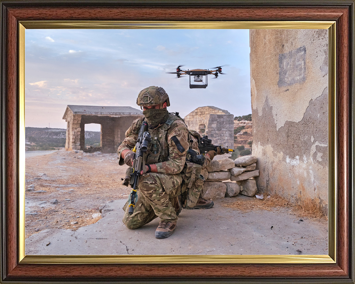 40 Commando Royal Marine and Drone Cyprus October 2020