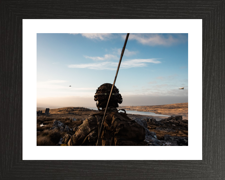 British Army 5 RIFLES Radio and Typhoons Falklands June 2026