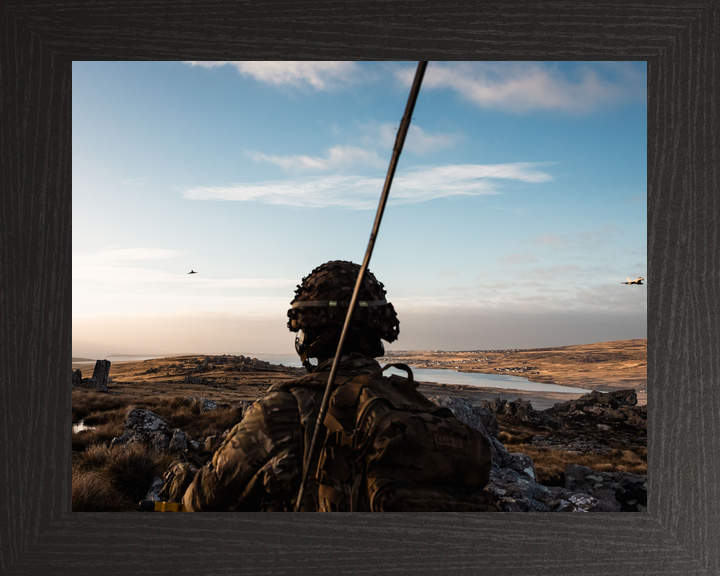 British Army 5 RIFLES Radio and Typhoons Falklands June 2026