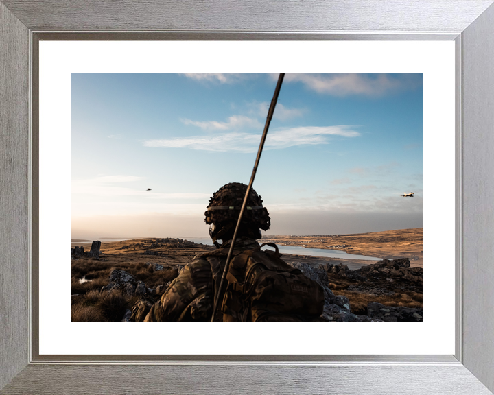 British Army 5 RIFLES Radio and Typhoons Falklands June 2026