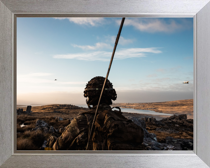 British Army 5 RIFLES Radio and Typhoons Falklands June 2026