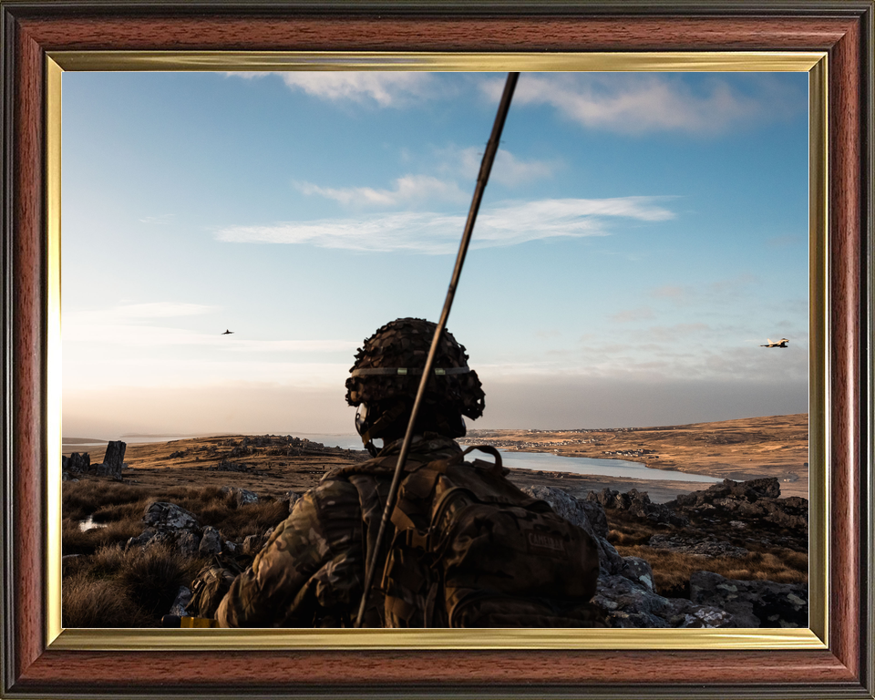 British Army 5 RIFLES Radio and Typhoons Falklands June 2026