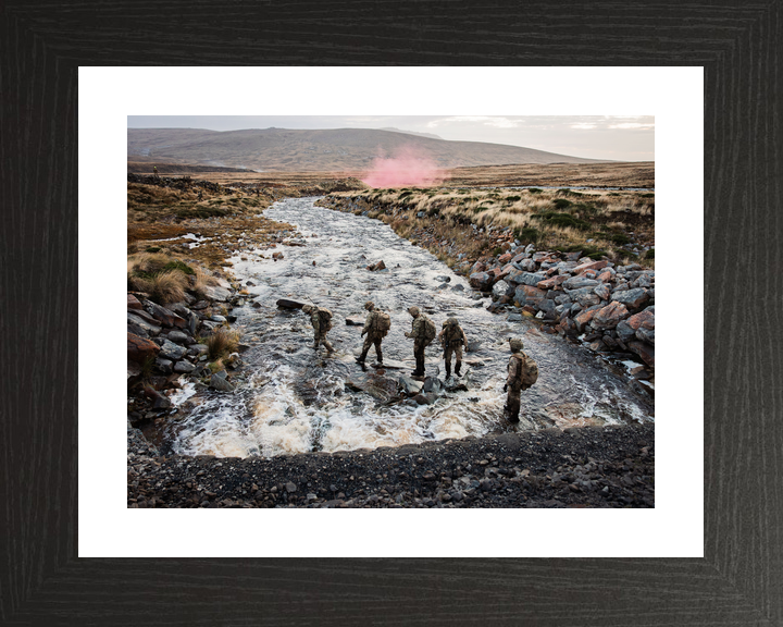 British Army 5 RIFLES Stream Crossing Falklands July 2026