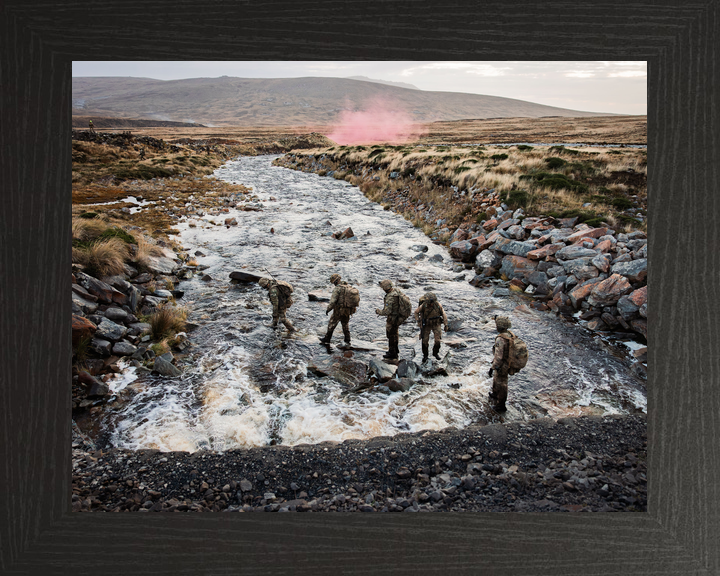 British Army 5 RIFLES Stream Crossing Falklands July 2026