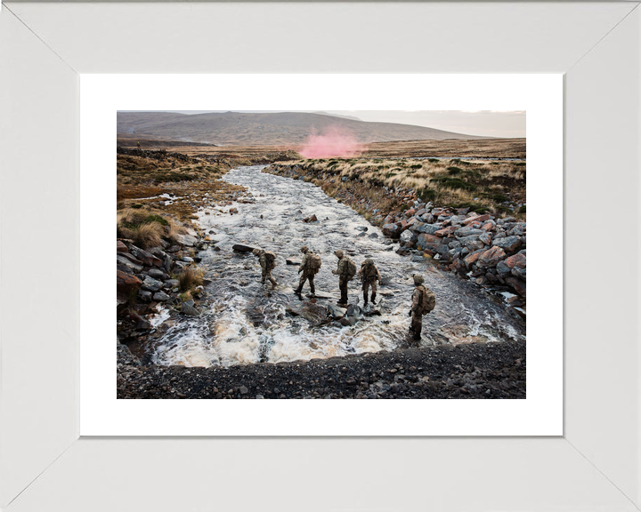 British Army 5 RIFLES Stream Crossing Falklands July 2026
