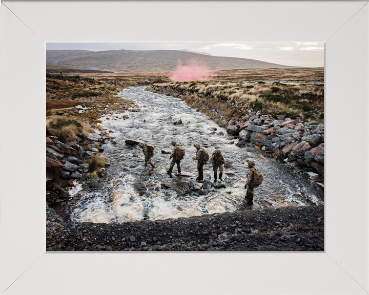 British Army 5 RIFLES Stream Crossing Falklands July 2026