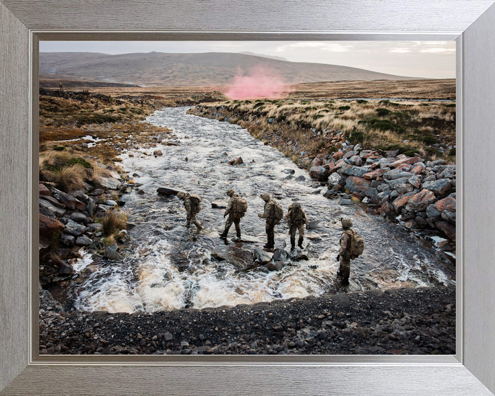 British Army 5 RIFLES Stream Crossing Falklands July 2026