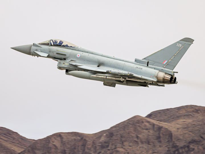 RAF Typhoon Taking Off Photo Print - Royal Air Force Aircraft Hampshire Prints 6 x 4 No Frame No